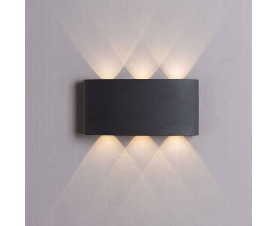 Уличный настенный светильник Arte Lamp Bosto A3722AL-2BK, изображение 2