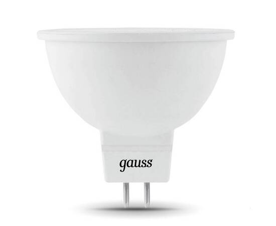 Лампа светодиодная Gauss GU5.3 9W 4100K матовая 101505209