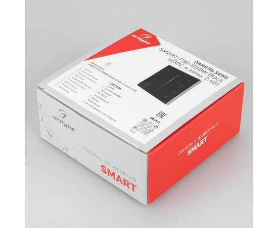Панель управления Arlight Sens Smart-P30-RGBW Black 027104, изображение 4