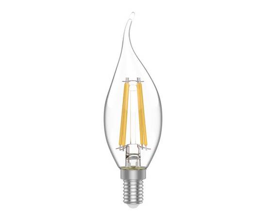Лампа светодиодная филаментная Gauss E14 4,5W 2700K прозрачная 1041115