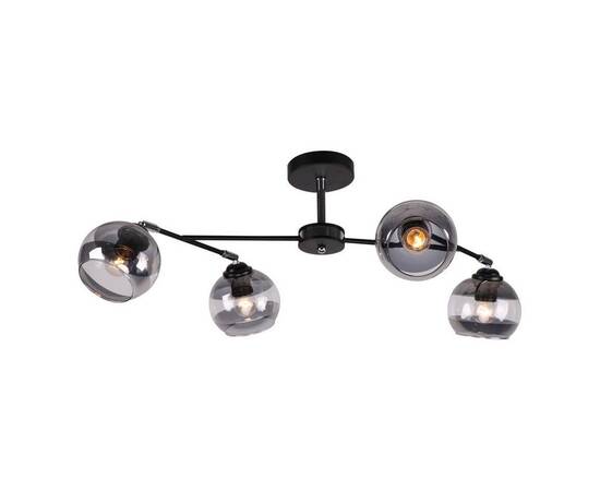 Потолочная люстра IMEX MD.9460-4-S BK+CH