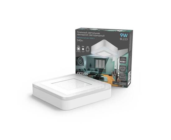 Потолочный светодиодный светильник Gauss Backlight BL223, изображение 5