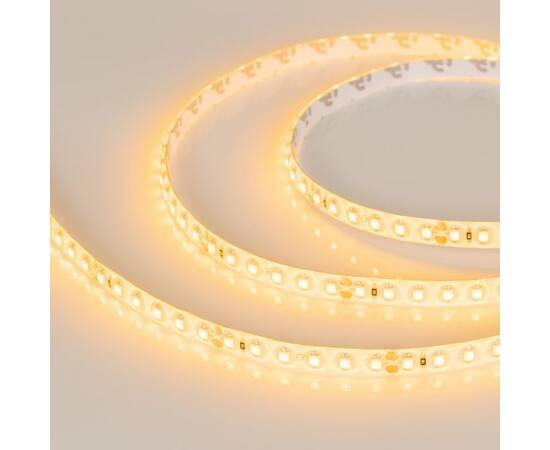 Светодиодная влагозащищенная лента Arlight 9,6W/m 120LED/m 2835SMD желтый 5M 015132(2), изображение 2
