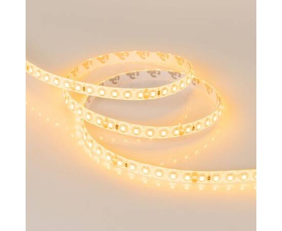 Светодиодная влагозащищенная лента Arlight 9,6W/m 120LED/m 2835SMD желтый 5M 015132(2), изображение 3