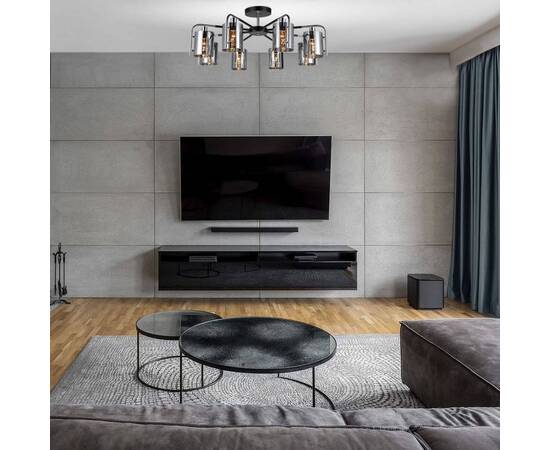 Потолочная люстра Escada Elegant 671/8P Chrome, изображение 2