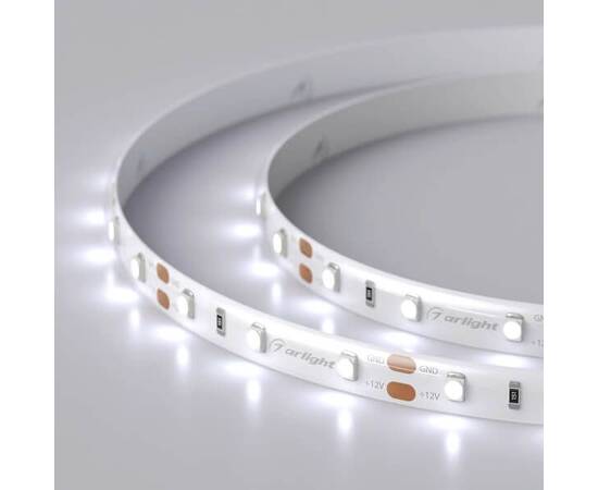 Светодиодная влагозащищенная лента Arlight 4,8W/m 60LED/m 2835SMD холодный белый 5M 016836(2)