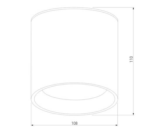 Уличный светодиодный светильник Elektrostandard Light Led 35132/H черный a056231, изображение 2
