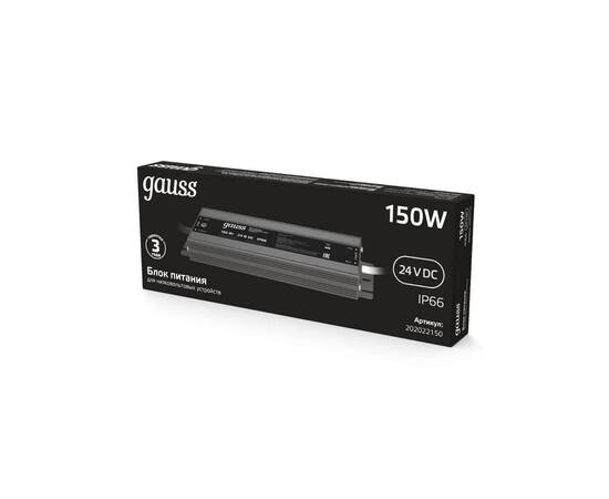 Блок питания Gauss 150W 24V IP66 202022150, изображение 4