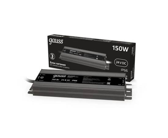 Блок питания Gauss 150W 24V IP66 202022150, изображение 5