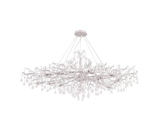 Подвесная люстра Crystal Lux REINA V2 SP16 L1500 SILVER PATINA