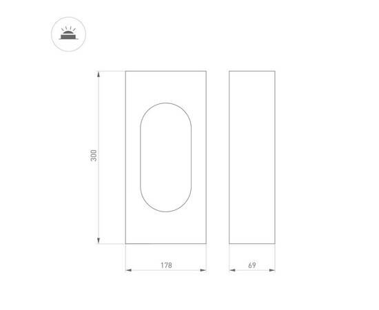 Уличный светодиодный светильник Arlight LGD-Muse-Boll-H300-12W Warm3000 037525, изображение 2