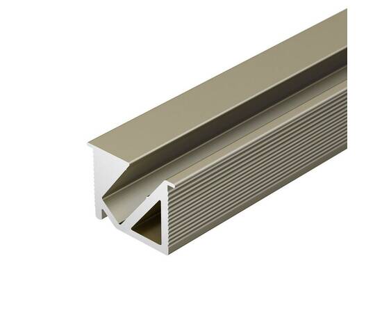 Профиль Arlight SL-Bevel-H10-F14-2000 Anod Olive Grey 038200, изображение 5