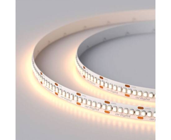 Светодиодная лента Arlight 19,2W/m 240LED/m 3528SMD теплый белый 5M RT-A240-10mm 24V Warm2700 017428