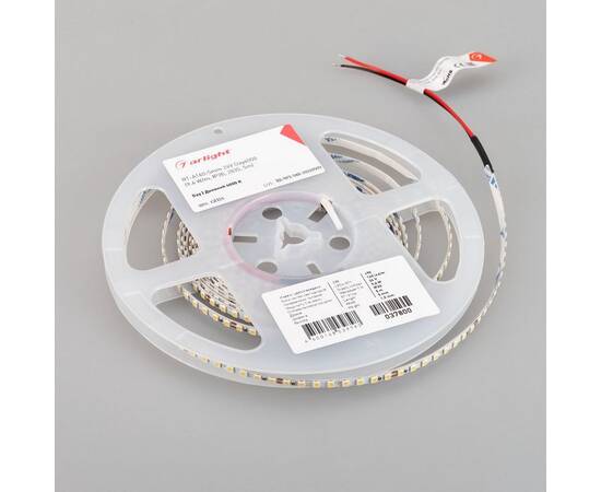 Светодиодная лента Arlight 9,6W/m 160LED/m 2835SMD дневной белый 5M RT-A160-5mm 24V Day4000 037800, изображение 3
