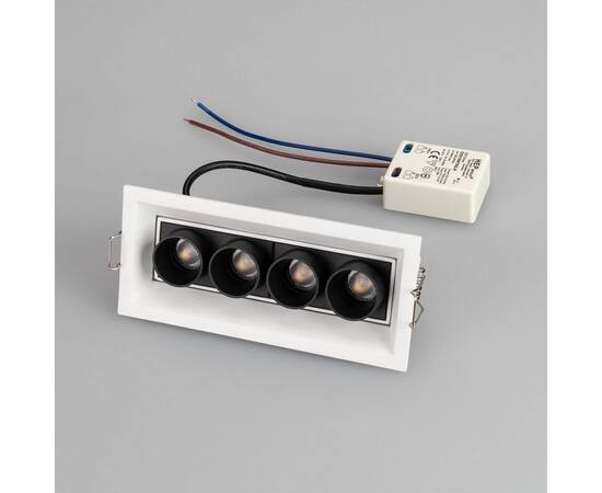 Встраиваемый светодиодный светильник Arlight MS-Orient-Built-Turn-TC-S67x150-10W Day4000 037209, изображение 3