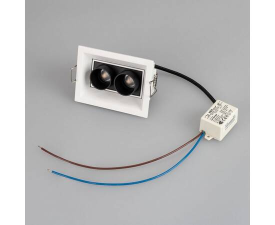 Встраиваемый светодиодный светильник Arlight MS-Orient-Built-Turn-TC-S67x90-5W Warm3000 034876, изображение 3