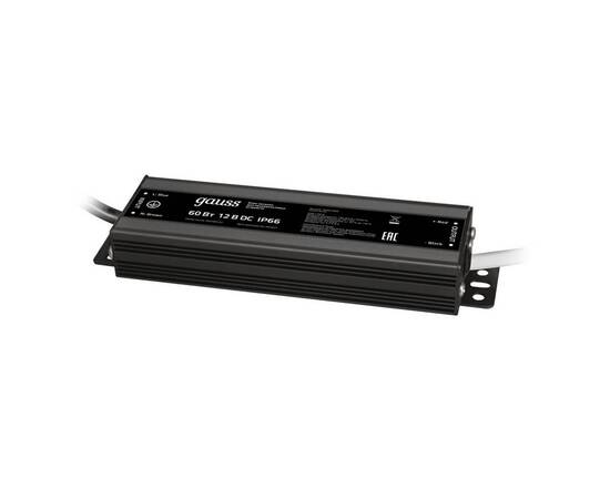 Блок питания Gauss 12V 60W IP66 8A 202023060