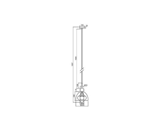 Подвесная люстра Vele Luce Caramella VL5904P25, изображение 5