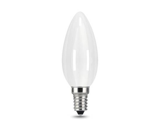 Лампа светодиодная филаментная Gauss E14 9W 3000К матовая 103201109, изображение 5