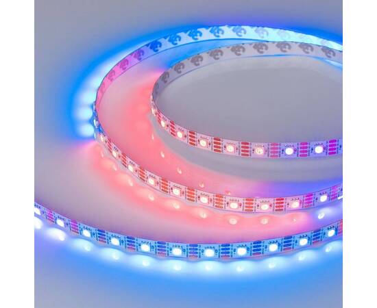 Светодиодная лента Arlight 9,3W/m 60LED/m 5060SMD разноцветная 5M SPI-B60-10mm 12V RGB-PX1-RAM 03343