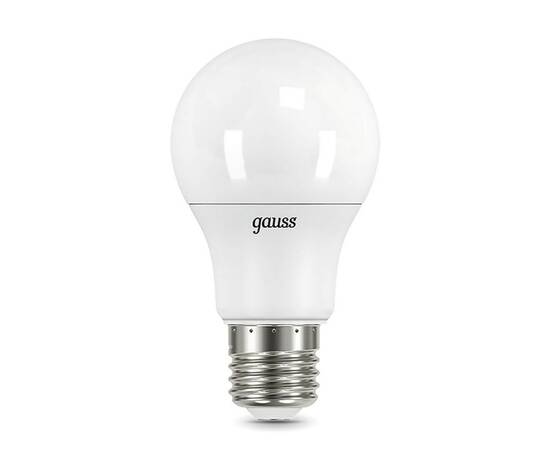 Лампа светодиодная Gauss E27 10W 3000K матовая 102502110, изображение 6