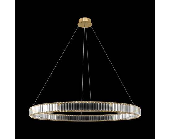 Подвесной светодиодный светильник Loft IT Crystal ring 10135/1000 Gold, изображение 3