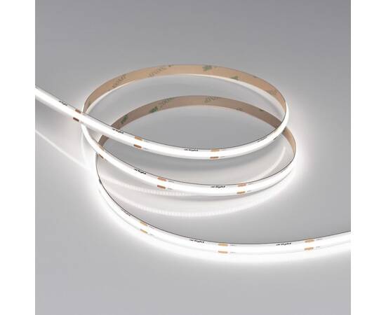 Светодиодная лента Arlight 8W/m 480LED/m CSPSMD холодный белый 5M COB-X480-8mm 24V White6000 039057, изображение 4