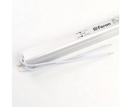 Блок питания для светодиодной ленты Feron LB001 24V 60W IP20 2,5A 48014, изображение 2