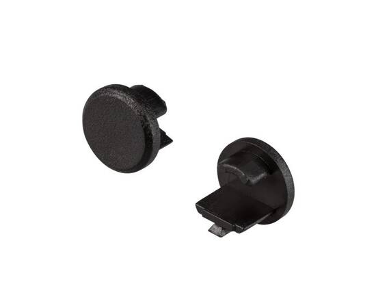 Набор заглушек Arlight Round-D10.5 Black глухая 033037