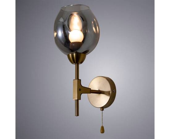 Бра Arte Lamp Yuka Smoky A7759AP-1PB, изображение 2