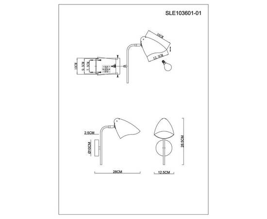 Бра Evoluce Satta SLE103601-01, изображение 2