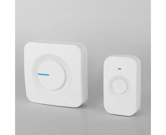 Звонок беспроводной Elektrostandard DBQ23M WL 52M IP44 белый a045578, изображение 2