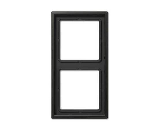 Рамка 2-постовая Jung LS 990 антрацит (лакированный алюминий) AL2982AN