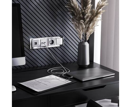 Рамка на 4 поста Werkel Diamant зеркальный W0041220 4690389158858, изображение 2