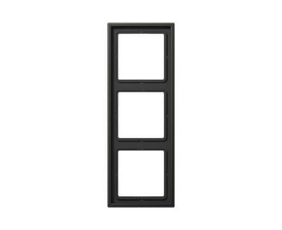 Рамка 3-постовая Jung LS 990 антрацит (лакированный алюминий) AL2983AN