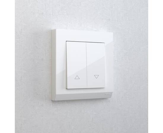 Выключатель жалюзи Werkel белый W1124501 4690389155239, изображение 3