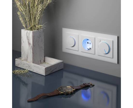 Терморегулятор электромеханический для теплого пола Werkel W1151101 белый 4690389155284, изображение 7