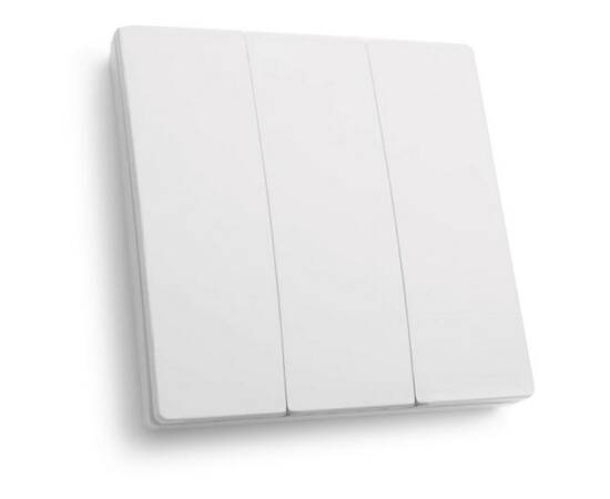 Выключатель трехклавишный беспроводной Feron Smart белый TM83 41130