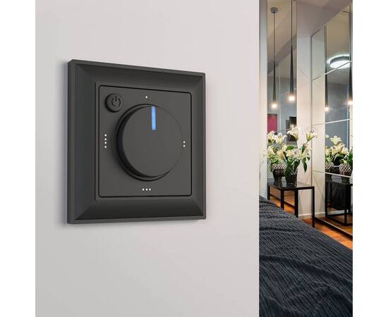 Терморегулятор электромеханический для теплого пола Werkel W1151108 черный 4690389156830, изображение 6