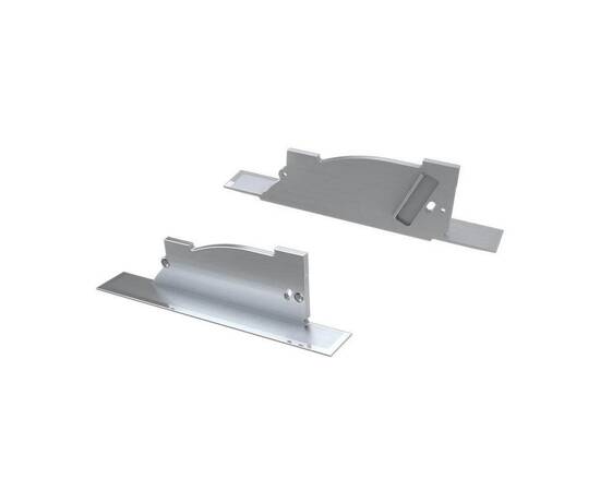 Заглушка Arlight ALM-ARC-Single серая левая с отверстием 026793