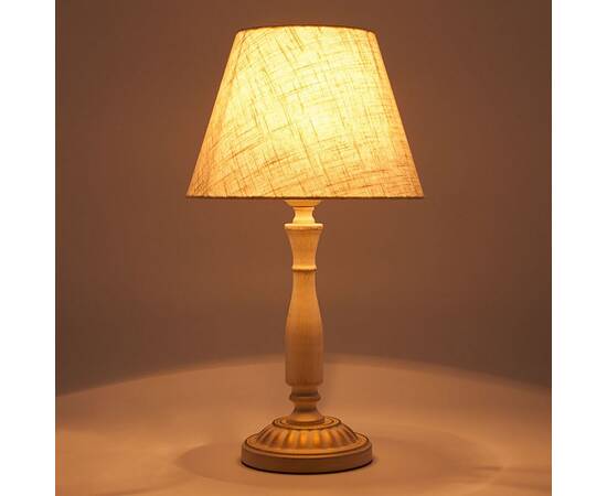 Настольная лампа Eurosvet 01060/1 белый с золотом, изображение 2