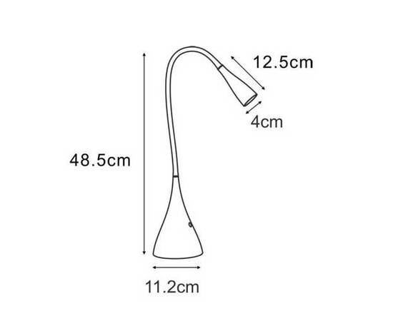 Настольная лампа Lucide Zozy 18656/03/30, изображение 2