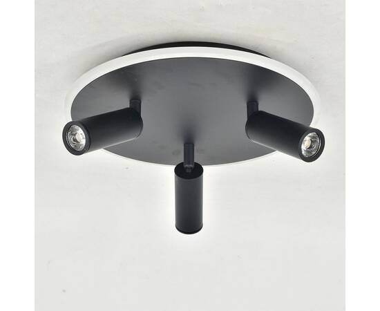Потолочный светодиодный светильник Escada 20046SMA/03LED BK, изображение 4