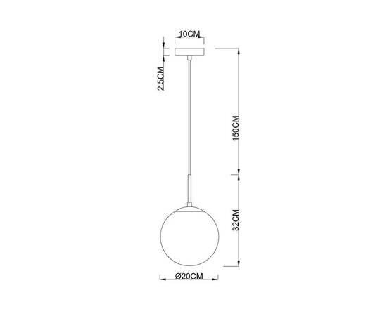 Подвесной светильник Arte Lamp Volare A1563SP-1BK, изображение 2