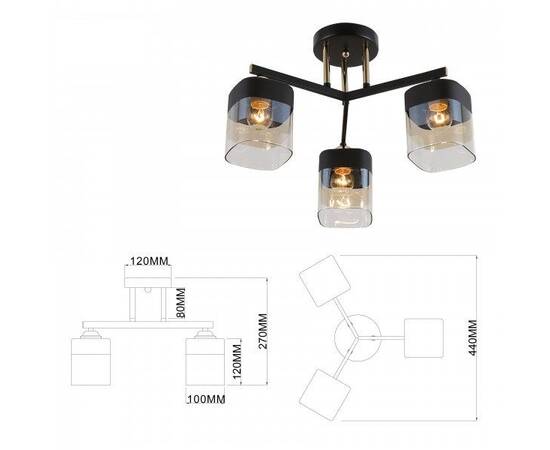 Потолочная люстра Rivoli Isadora 9133-303 Б0054750, изображение 4