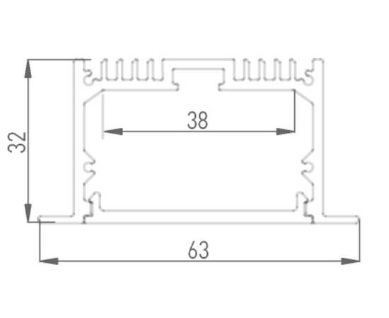 Алюминиевый профиль DesignLed LE.6332-R 010358, изображение 11