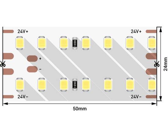 Светодиодная лента DesignLed DSG2280V2-24-NW-33 003246