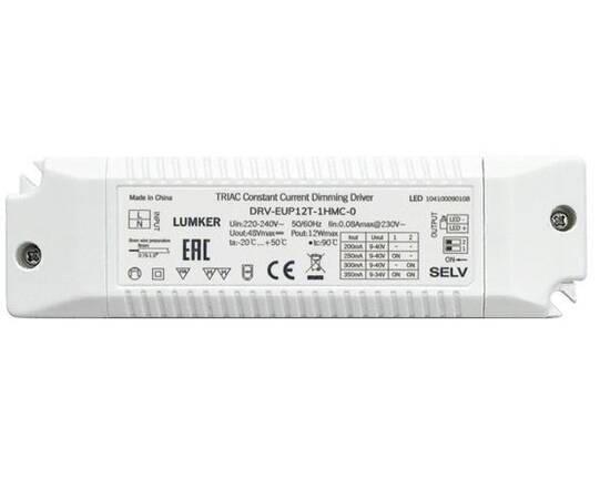 Драйвер диммируемый Lumker DRV-EUP12T-1HMC-0 006164