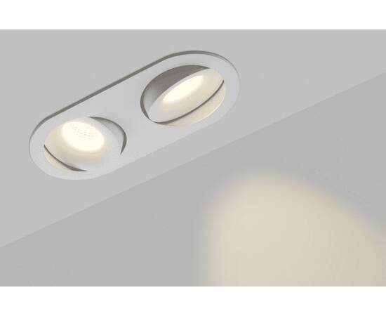 Корпус встраиваемого светильника SWG COMBO-2R2-WH 004160, изображение 3