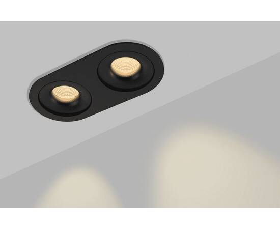 Корпус встраиваемого светильника SWG COMBO-2R2-BL 004161, изображение 2